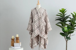 Berkshire Spa Wearable Plaid Throw, Only $19.98 at QVC card image