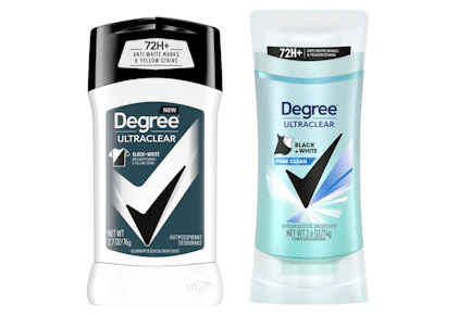 2 Degree Deodorants