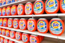 tide pods in a store aisle