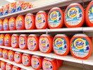 tide pods sitting on a target shelf