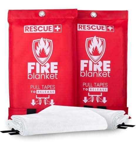 Emergency Fire Blanket 2-Pack