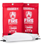 Emergency Fire Blanket 2-Pack