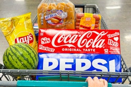 Top Memorial Day Grocery Food Deals: $2 Chips, $4 Soda 12-Packs, and More card image