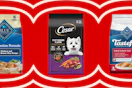pet food on a grid