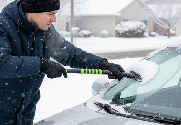 This Snow Brush and Ice Scraper Set Is Just $12 Shipped (Reg. $30)