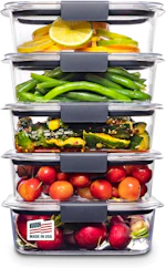 Rubbermaid Brilliance Container Set