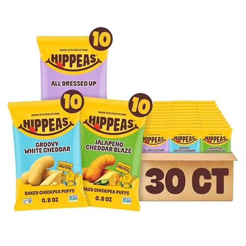 Hippeas Chickpea Puffs 30-Pack