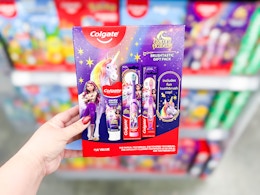 In-store photo taken at Walmart of the Colgate Gift Set