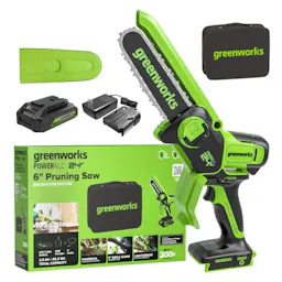 Greenworks 6in Mini Chainsaw