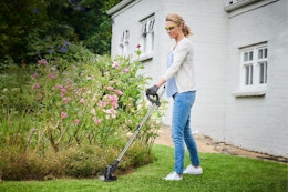 Cordless Weedwacker With Wheels, Only $47 With Amazon Coupon card image