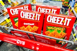 Cheez-It Crackers, Only $1.75 Each at CVS card image