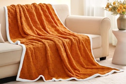 Throw Blanket, Only $6.99 on Amazon card image