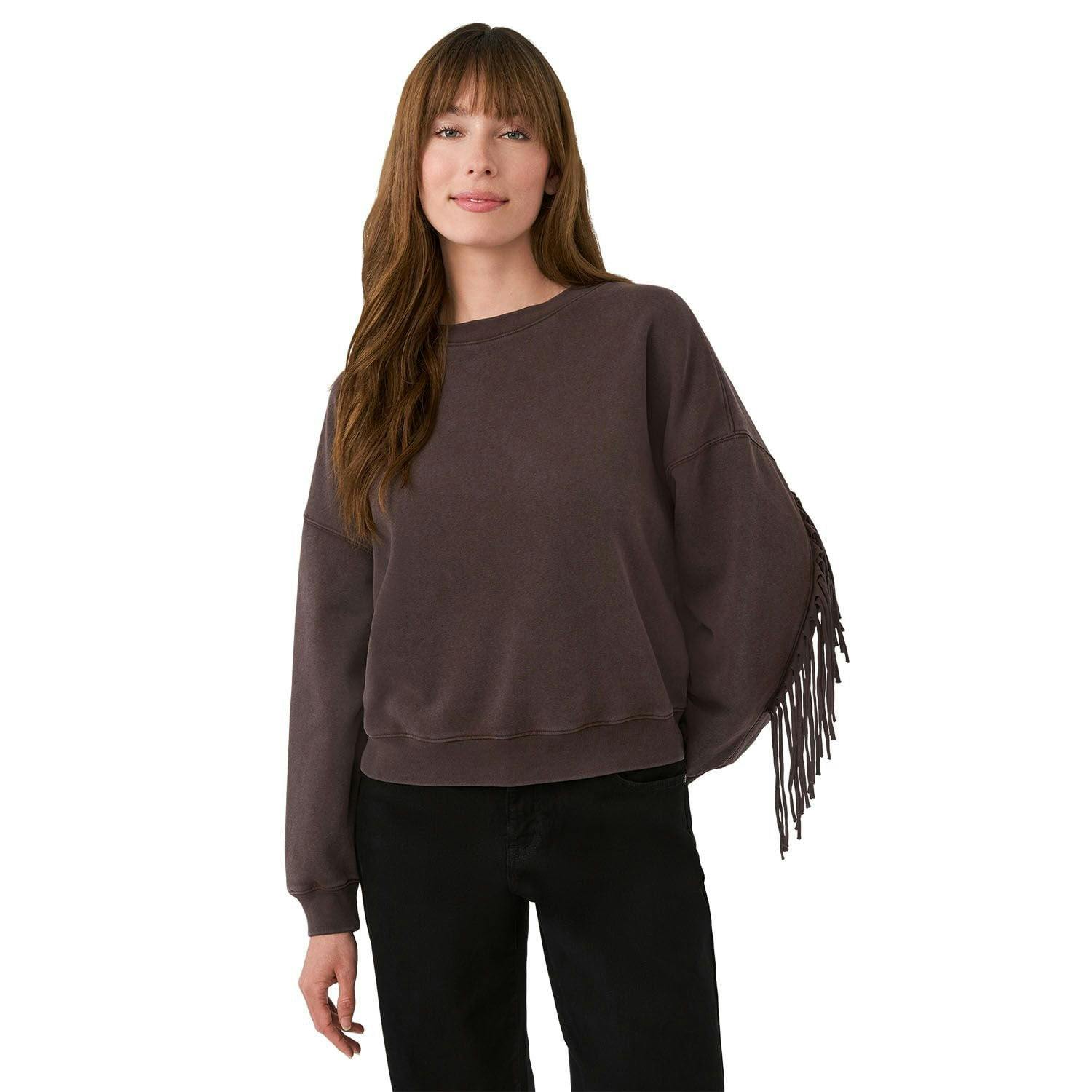 Edited Women's Fringe Sweatshirt
