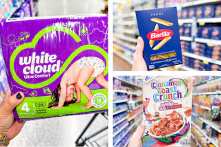 white cloud barilla general mills collage