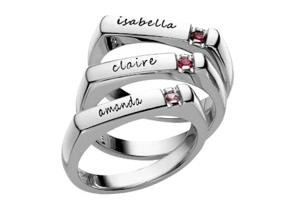 Personalized Stackable Ring
