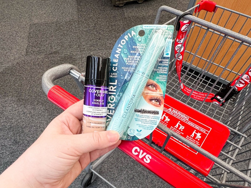 cvs covergirl mascsara foundation cosmetics405