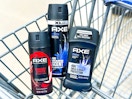 Axe body spray and deodorant