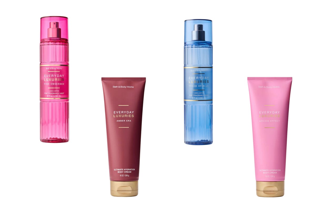 4 Bath & Body Works Products