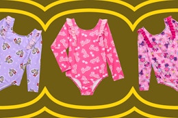 Don’t Miss These $5 Toddler Swimsuits at Walmart (Barbie and More) card image