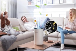 HEPA Air Purifier With Aromatherapy, Only $26 on Amazon card image