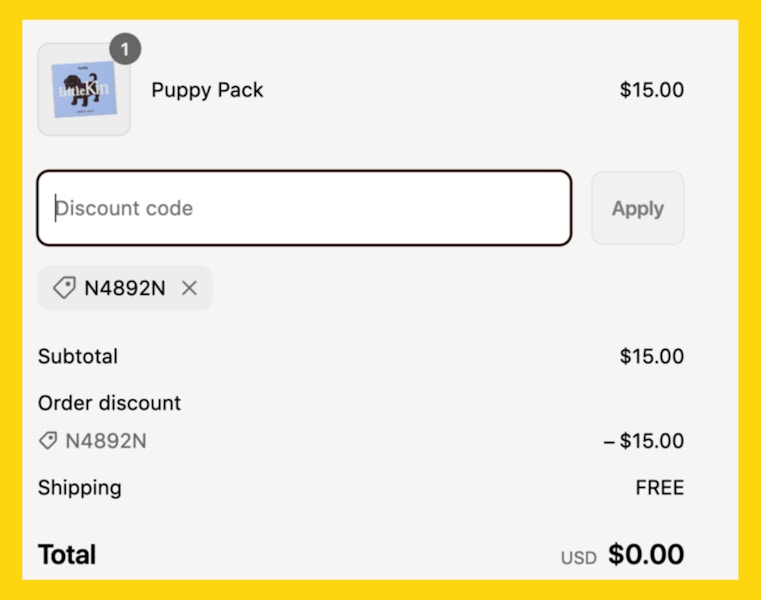 Free Kinship LittleKin Puppy & Kitten Packs