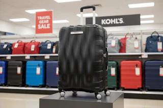 kohl's luggage