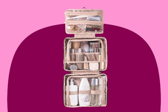 This 4.8-Star-Rated Hanging Toiletry Bag Drops to $14.99 on Amazon