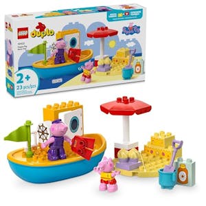 LEGO DUPLO Peppa Pig Boat Trip Toy