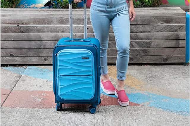 American Tourister Expandable Luggage, Only $59.99 on Amazon (Reg. $120) card image