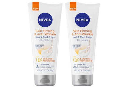2 NIVEA Skin Firming & Anti-Wrinkle Neck & Chest Cream