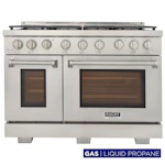 48-in Double Oven Gas Range