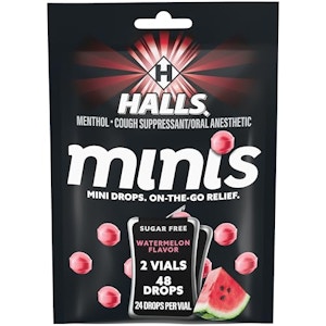 Halls Minis Sugar-Free Cough Drops