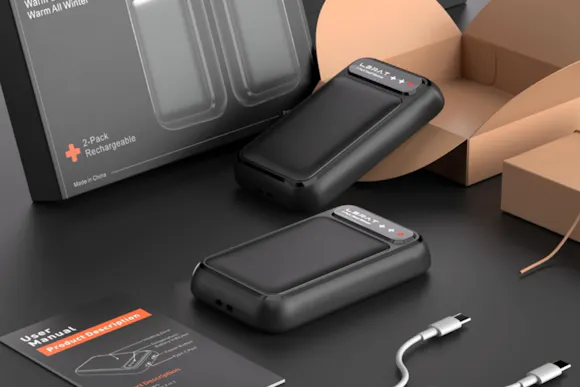 This Rechargeable Hand Warmer Set Is $7.97 (10K Sales Last Month)