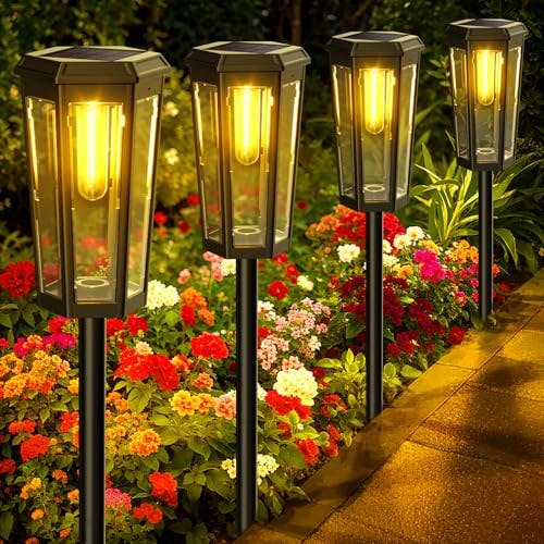 Solar Pathway Lights 6-Pack