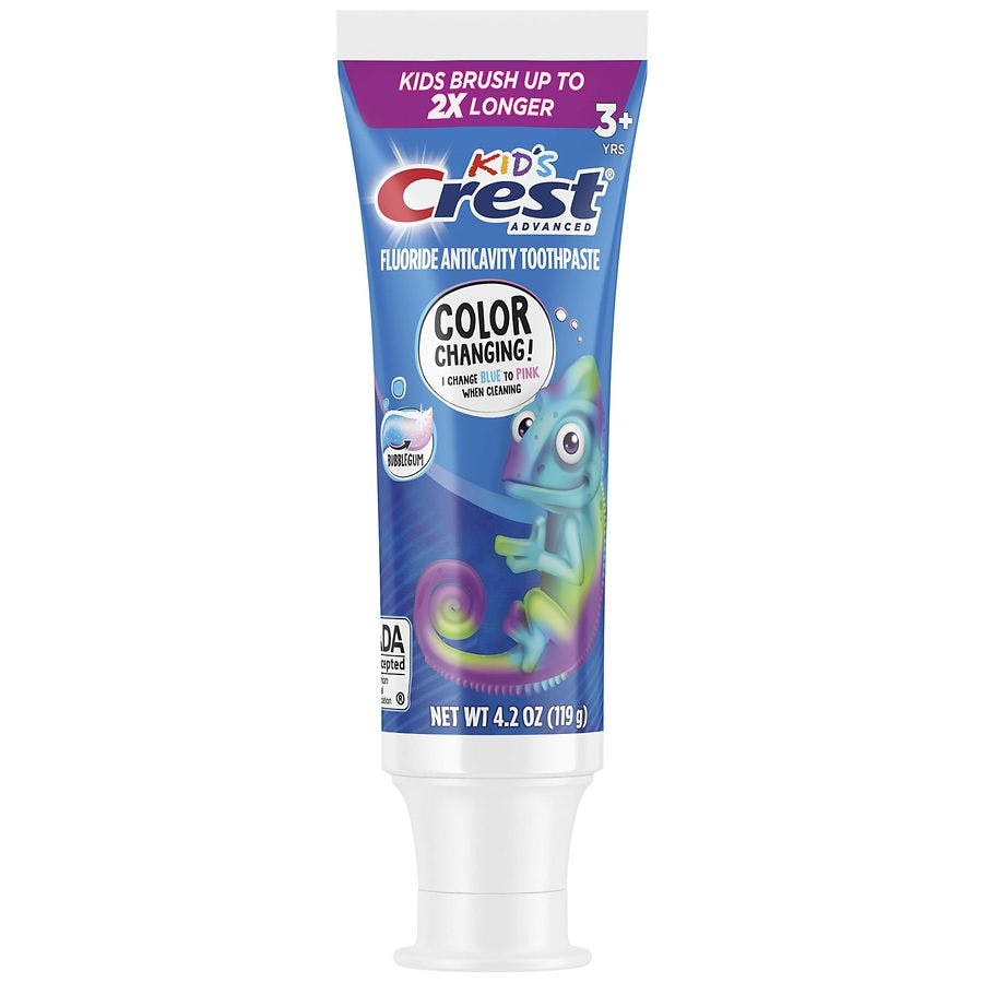 3 Crest Fluoride Toothpastes