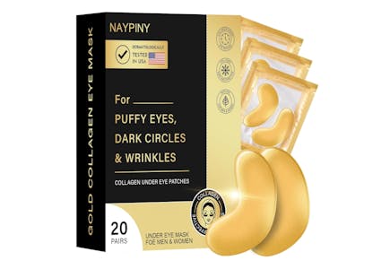 Golden Under-Eye Patches