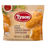 Tyson Frozen Panko Chicken Tenderloins Bag