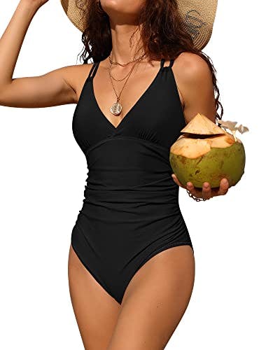 Tummy Control One Piece Swimsuit