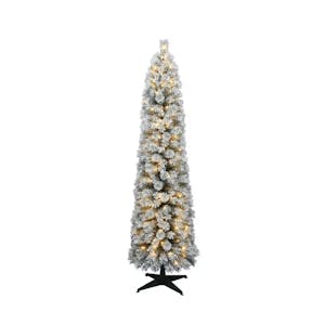 Artificial Flocked Christmas Tree