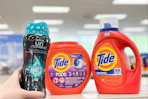 Tide and Downy products