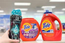 Tide and Downy products