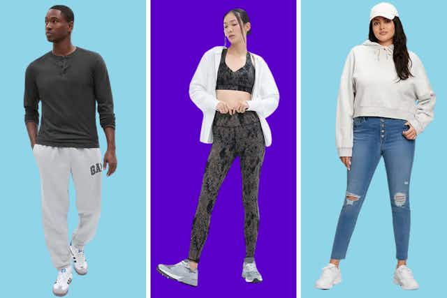 Gap Factory's Clearance Event: $5 Leggings, $7 Shirts, and More card image