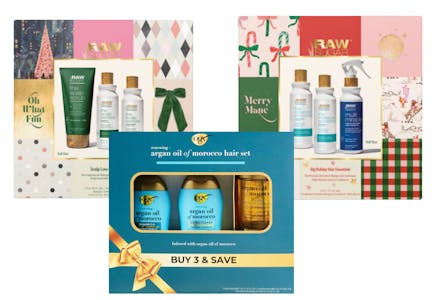 3 Hair Care Gift Sets