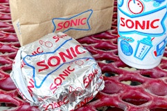 Monday Restaurant Deals: $1.99 Sonic 1/4 Pound Double Cheeseburgers  card image