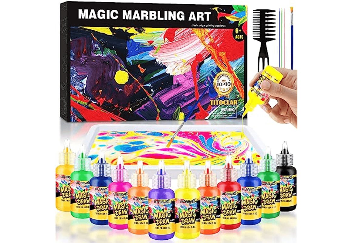 Water Marbling Paint Kit