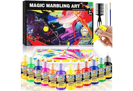 Water Marbling Paint Kit