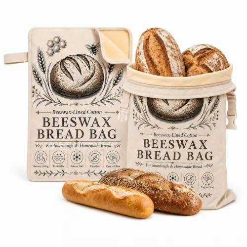 Beeswax Bread Bags