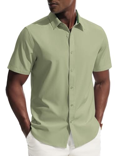 Men's Short Sleeve Button Down Shirt