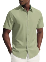 Men's Short Sleeve Button Down Shirt