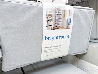 a great Brightroom hanging shoe organizer at Target